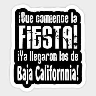 Fiesta Baja California Sticker